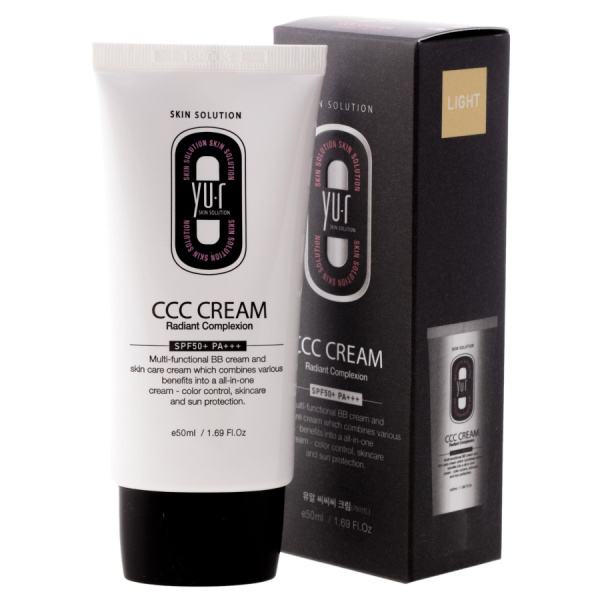 YU-R Крем корректирующий ССС Cream LIGHT SPF 50+