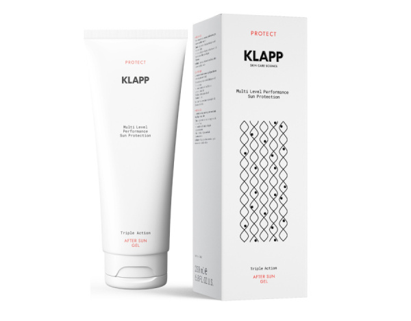 Klapp Гель успокаивающий после загара Sun protect multi level performance