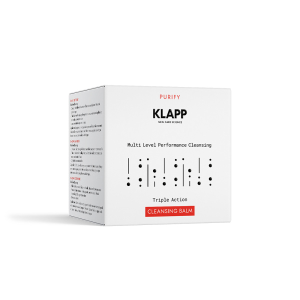 Klapp Бальзам очищающий Core purify multi level performance cleansing