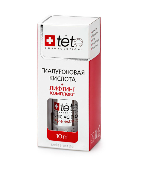 TETe Гиалуроновая кислота + Лифтинг комплекс с микроводорослью Mini