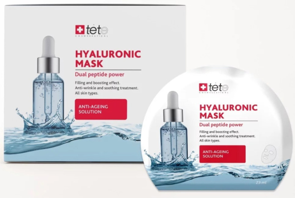 TETe  Маска тканевая Hyaluronic Mask Anti-ageing solution
