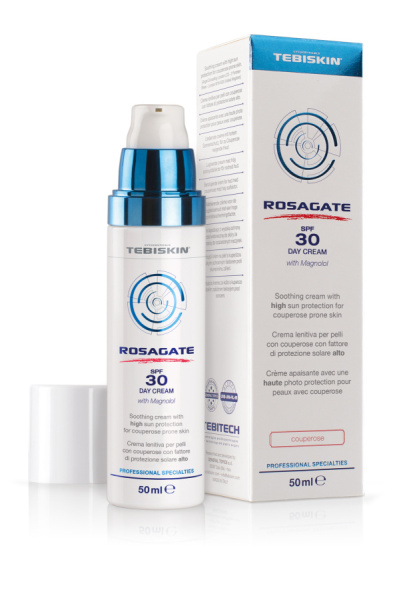 Tebiskin Розагейт Крем легкий успокаивающий SPF30 Rosagate Day Cream SPF30