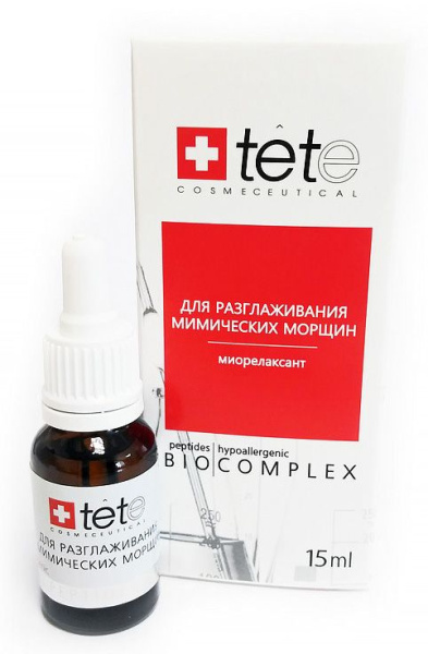TETe Биокомплекс миорелаксант для разглаживания мимических морщин